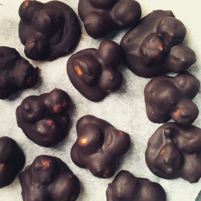 Immagine dei cioccolatini di nocciole